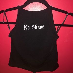 No shades Black Top
